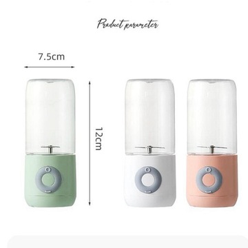 Персональный блендер для смузи, маленькая соковыжималка, зеленый