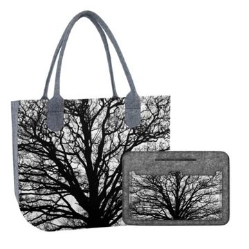 Zestaw Bertoni Torba Lady XL Serenity + organizer