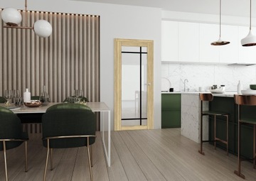 Drzwi Loftowe Roma LOFT 40 z Ościeżnicą Stałą