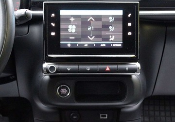 Citroen C3 III Hatchback Facelifting 1.2 PureTech 83KM 2023 Citroen C3 1.2 Benz 83KM MAX SHINE Salon PL Serwis ASO CarPlay ALU AirBump, zdjęcie 19