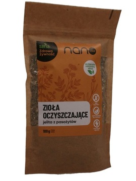 Zioła oczyszczające jelita z pasożytów 100g Nanovi
