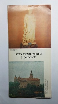 Szczawno Zdrój i okolice stary folder informator
