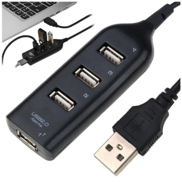 Разветвитель USB-концентратора на 4 порта Разветвитель USB 2.0