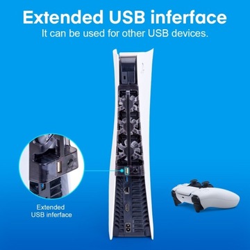Охлаждающий вентилятор DOBE PS5 для консоли PS5