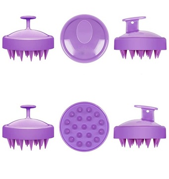 Силиконовая щетка для мытья волос для детей.
