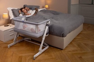 Детская кроватка Chicco Next2Me Pop-Up Grey Mist