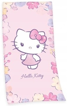 Ręcznik kot kotek Hello Kitty duży XXL 75x150 kotka SANRIO Oryginalny