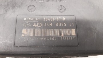 284B61871R ŘÍZENÍ MODUL BSM MEGANE III KOMBI