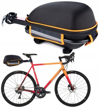 SAKWA ROWEROWA TORBA ZAPINANA Wytrzymała + BAGAŻNIK DO SZTYCY