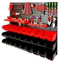 Доска для инструментов для мастерской 115х78см, 27 лотков