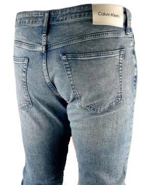 Męskie jeansy Calvin Klein -Slim K10K108621 orygin. nowa kolekcja - W33/L34