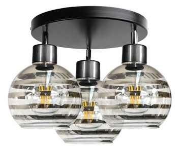 Żyrandol Sufitowy LAMPA LED WISZĄCA 3xE27