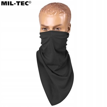 Chusta ochronna komin maska Mil-Tec Face Scarf Black