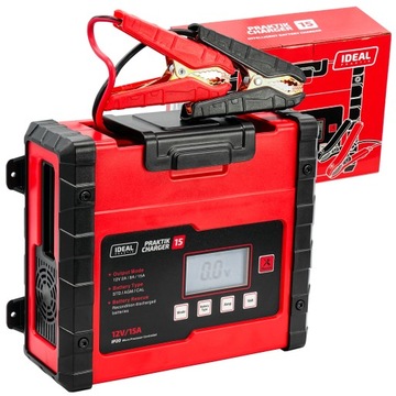 Prostownik 230V do ładowania akumulatorów 12V IDEAL CHARGER 15