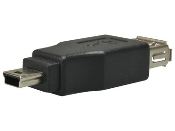 Adapter przejście przejściówka USB na mini USB