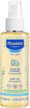 MUSTELA BEBE ENFANT зволожуючий олійка для масажу