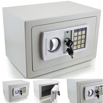 SEJF ELEKTRONICZNY SZYFR / KLUCZ DOMOWY MEBLOWY