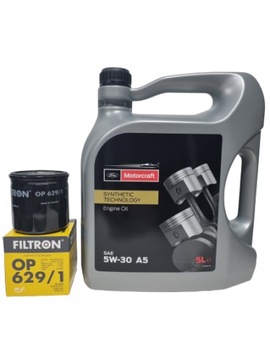 FORD MOTORCRAFT XR 5W30 A5 5L FILTR OLEJU OP 629/1