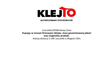 EPDM SEAL Heavy DUDEE 15 мм/10 м толщиной 3 мм толщиной