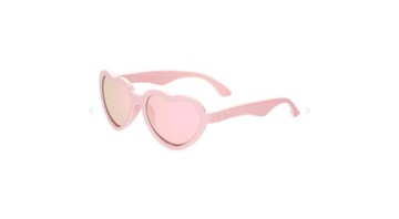 Okulary dla dzieci BABIATORS Hearts 3-5 Ballerina Pink