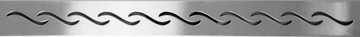 Слив Decor Next Wave Linear 60 см, декоративный хром