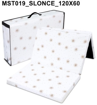 Матрас для детской кроватки-передвижной 120х60 60х120, складной