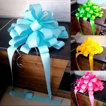 Kokarda GIGANT XXL na Samochód 80 cm / Kokarda na Auto / Prezent PIĘKNA