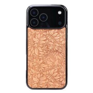 Dřevěné Pouzdro Bewood pro iPhone 17 Pro Max Jabloňové Listy