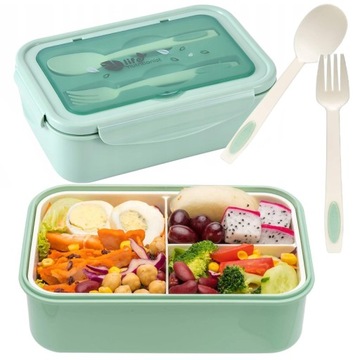 1400ML ŚNIADANIÓWKA LUNCH BOX DZIECKA NA PUDEŁKO