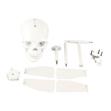 WIATRAK ODSTRASZACZ PTAK OGRODOWY STYL CZASZKI