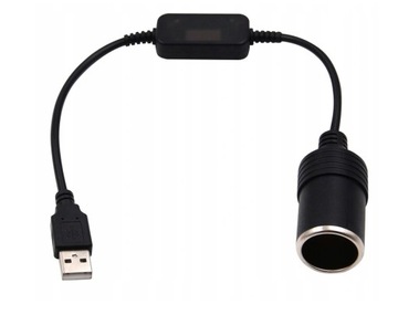 АДАПТЕР-ПРЕОБРАЗОВАТЕЛЬ USB ПРИЖИГАЛКА 12В
