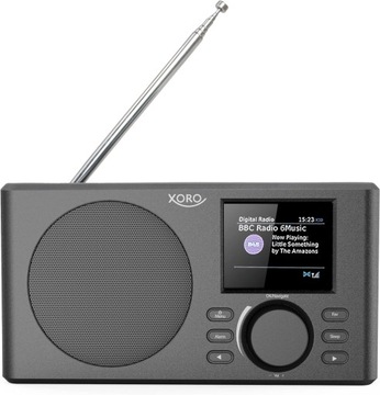 Radio sieciowe internetowe Xoro DAB 150 IR Spotify WLAN UPnP akumlator