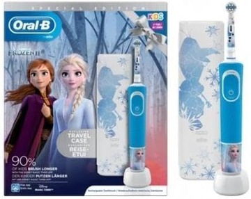 Oral-B Pro Kids Elektryczna szczoteczka do zębów dla dzieci Królowa Śniegu