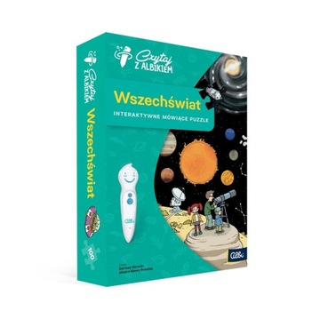 CZYTAJ Z ALBIKIEM PUZZLE WSZECHŚWIAT MÓWIĄCE ALBIK