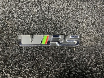 SKODA OCTAVIA III 3 VRS RS LOGO EMBLEMAT ZNACZEK NAPIS 5E0853736