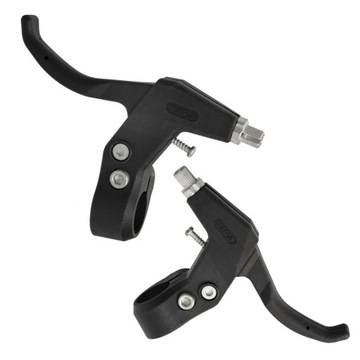 DŹWIGNIA HAMULCA PLASTIK MTB BL-202 KPL P+L CZARNA