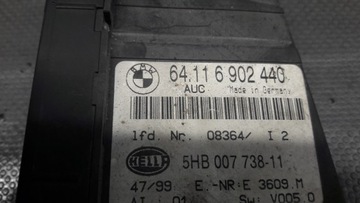 6902440 PANEL KLIMATIZACE BMW E46