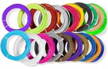 ШАБЛОНЫ РУЧКИ ДЛЯ 3D ПРИНТЕРА + ВСТАВКИ PCL 50M 50-60C НАБОР ДЛЯ ДЕТЕЙ