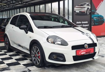 Fiat Punto Grande Punto Hatchback 5d 1.4 T-Jet 16V 155KM 2009 Fiat Punto Fiat Punto III ABARTH Piekny Niski ORYG 100 PRZEBIEG 1.4, zdjęcie 10