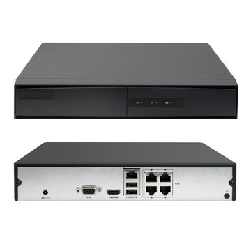 Hikvision NVR, 4 канала, 4 PoE DS-7104NI-Q1/4P/M HIKVISION