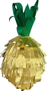 Pinata piniata URODZINOWA prezent ananas złota XL