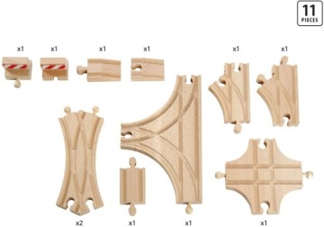 НАБОР БОЛЬШИХ ГУСЕН BRIO