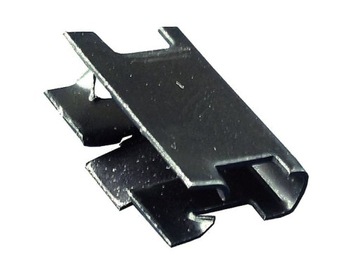 25x BLASZKA ZACISK KRAWĘDŹ 2,5 13x7,45 TAPICERKI C