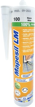 Silikon Mapesil LM 310ml MAPEI 100 biały