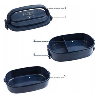 ЛАНЧ БОКС ДЕТСКИЙ ЛАНЧ БОКС 1550 МЛ