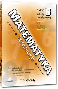 Korepetycje Matematyka Greg Szkoła Podstawowa kl 5