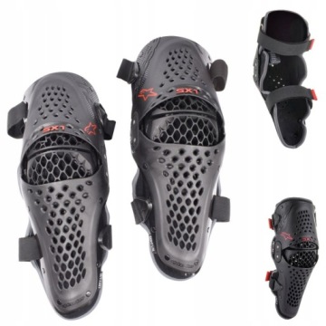 Ochraniacz Kolan Alpinestars SX-1 V2 Bl/Red S/M