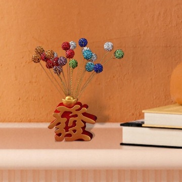 Традиционная китайская резьба статуй стола богатства