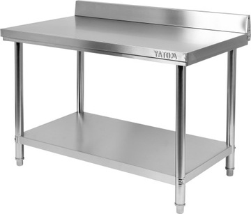 НАСТЕННЫЙ СТОЛИК С ПОЛКОЙ 100×70×H85 YATO YG-09031