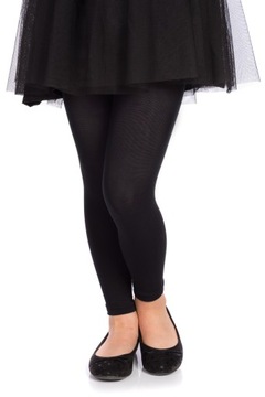 Legginsy dziecięce 40 DEN, 152-160, czarny